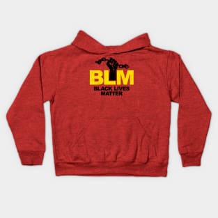 Black Lives Matter 2 (for Red Shirts) Kids Hoodie